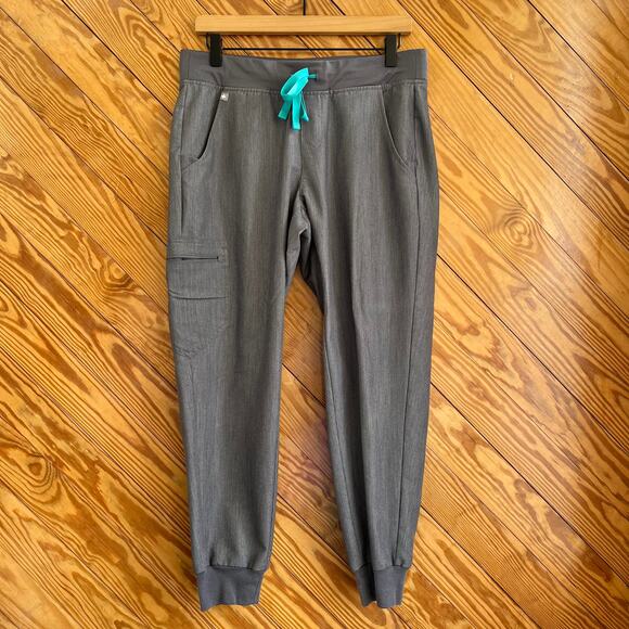 Figs Pants - FIGS Zamora Jogger Scrub Pants Graphite Medical Professional Medium Petite